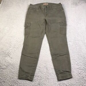 5.11 Tactical Pants Womens 10 (33X26) Green Cargo Utility Twill Outdoor Jeans